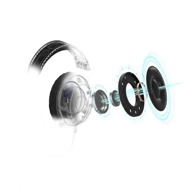 Headset uRage SoundZ 900 DAC, jack USB černý modrý
