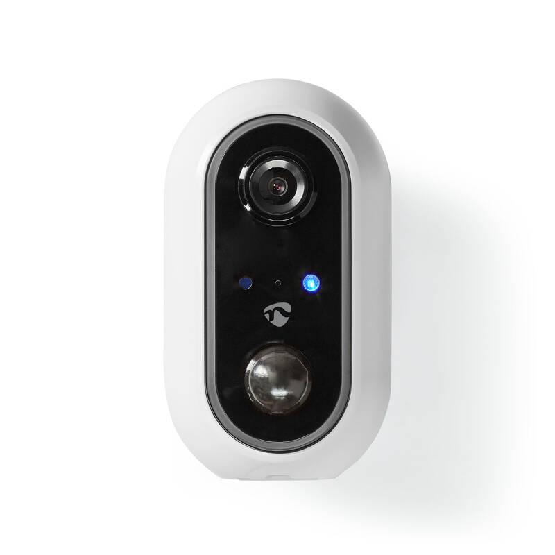 IP kamera Nedis SmartLife Wi-Fi, Full HD 1080p, IP65, bateriová bílá