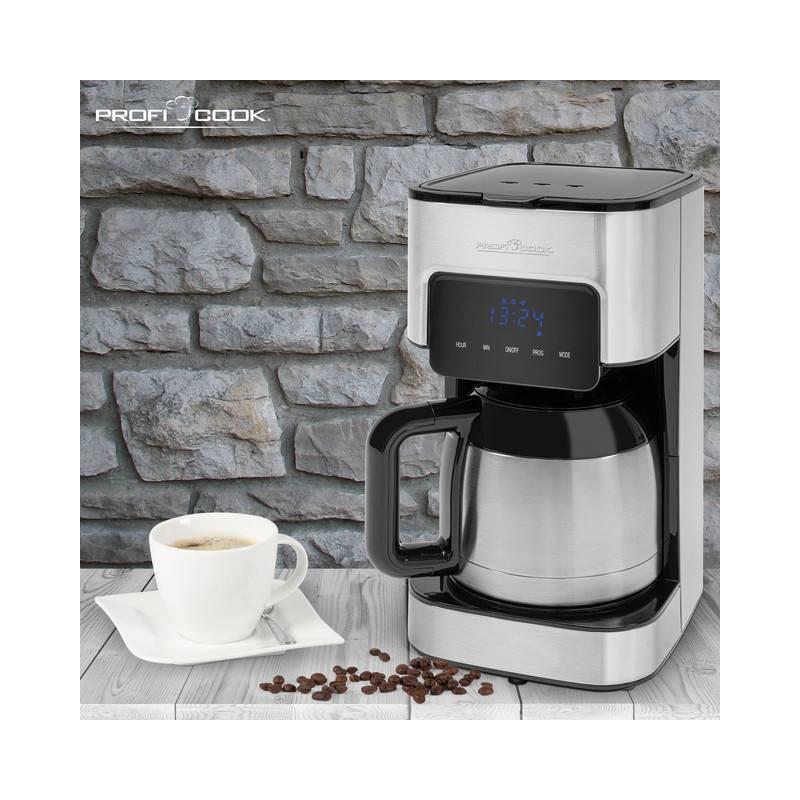 Kávovar Profi Cook KA 1191 černý nerez