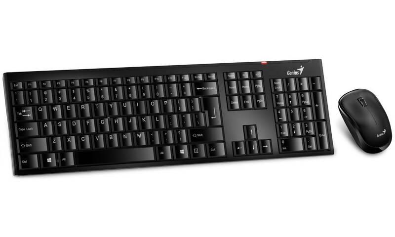 Klávesnice s myší Genius Slimstar 8000SE černá