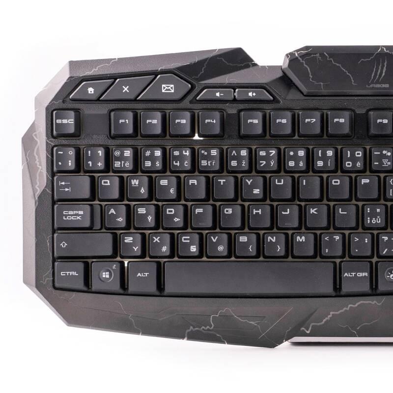 Klávesnice uRage Illuminated2 černá