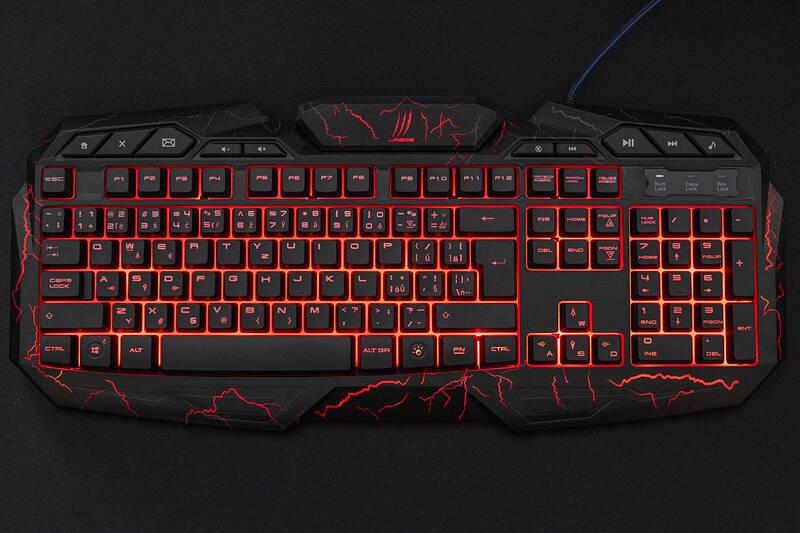 Klávesnice uRage Illuminated2 černá