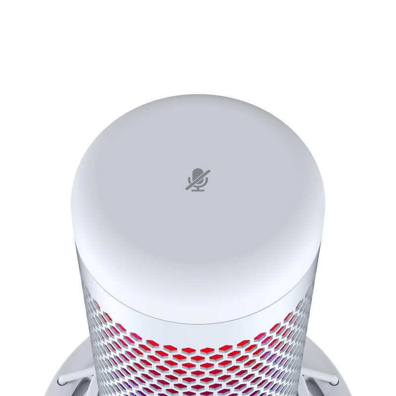 Mikrofon HyperX QuadCast S bílý
