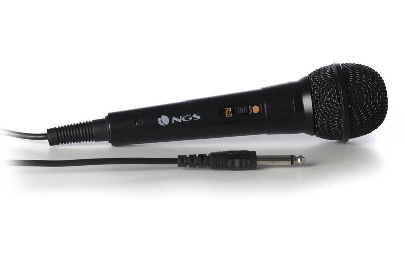 Mikrofon NGS SINGERFIRE černý