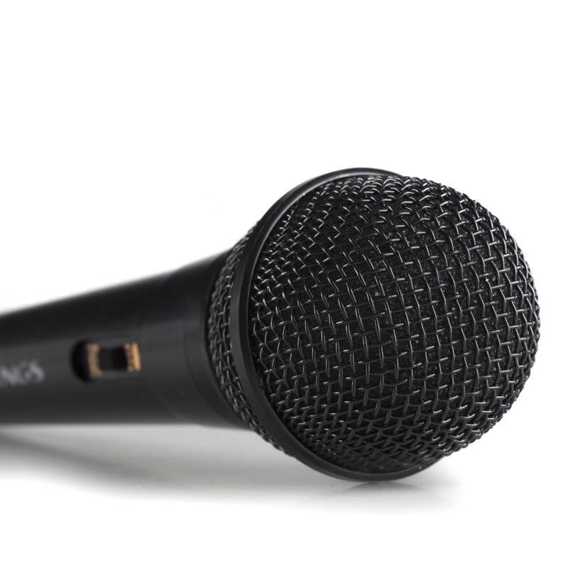 Mikrofon NGS SINGERFIRE černý