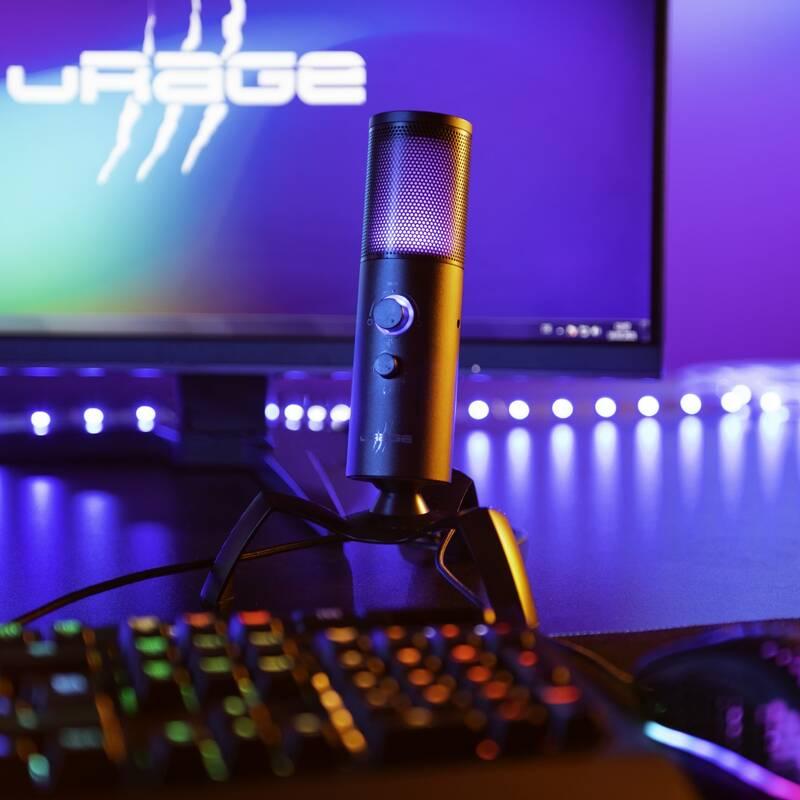 Mikrofon uRage Stream 750 HD Illuminated černý