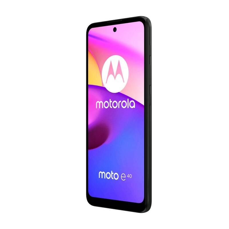 Mobilní telefon Motorola Moto E40 4GB 64GB - Dark Cedar černý