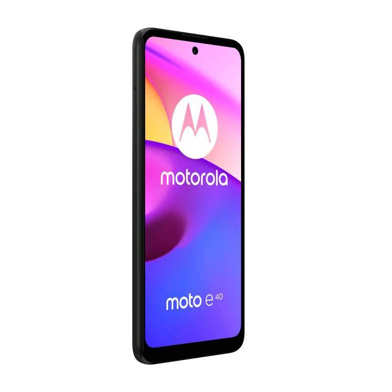 Mobilní telefon Motorola Moto E40 4GB 64GB - Dark Cedar černý