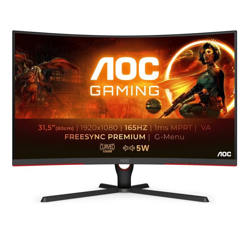 Monitor AOC C32G3AE černý, Monitor, AOC, C32G3AE, černý