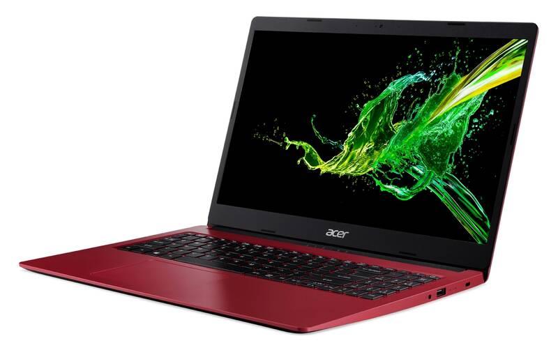 Notebook Acer Aspire 3 Microsoft 365 pro jednotlivce červený