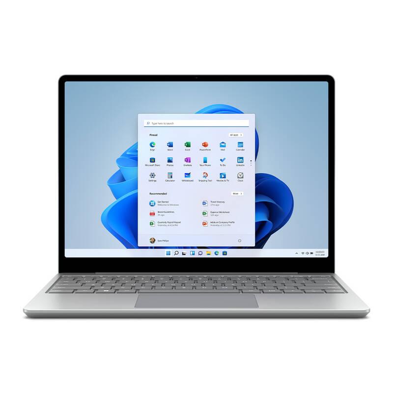 Notebook Microsoft Surface Laptop Go 2 stříbrný