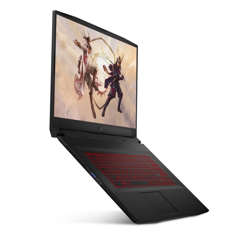 Notebook MSI Katana GF76 12UC-025CZ černý