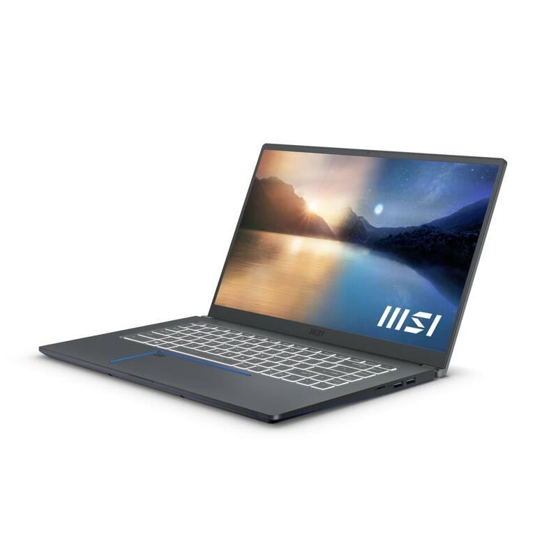 Notebook MSI Prestige 15 A12UC-072CZ šedý