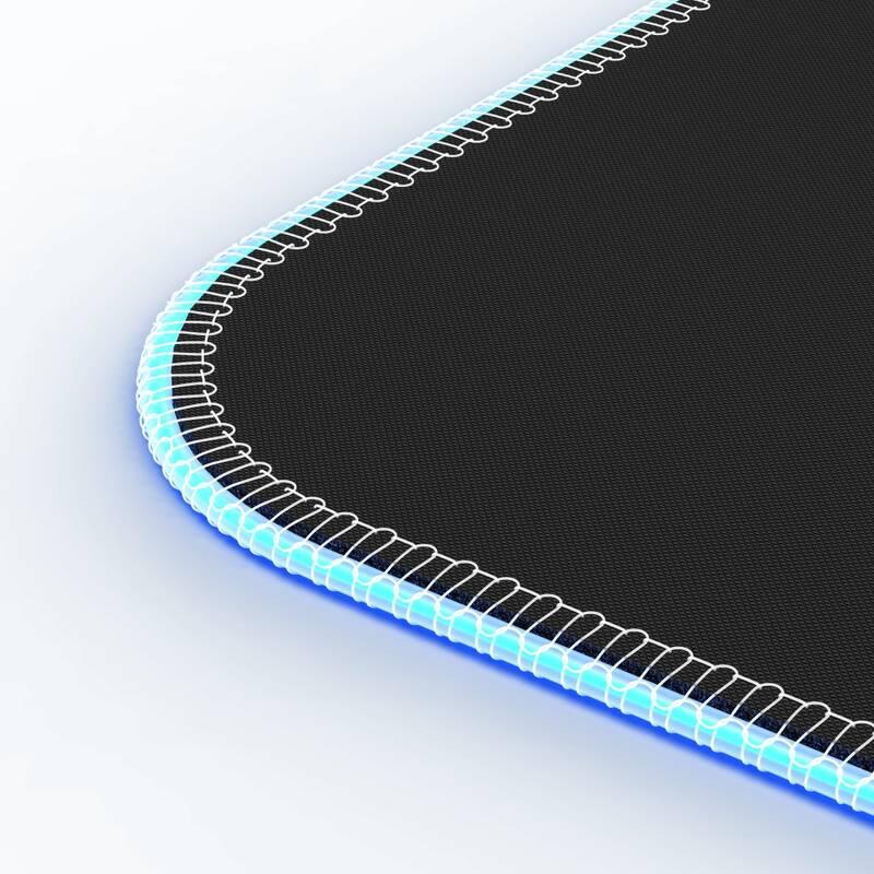 Podložka pod myš uRage Lethality 200 Illuminated, 35 x 26 cm černá