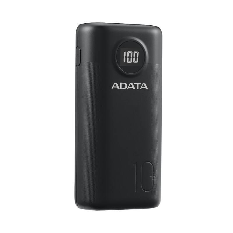 Powerbank ADATA AP10000 10000mAh černá, Powerbank, ADATA, AP10000, 10000mAh, černá