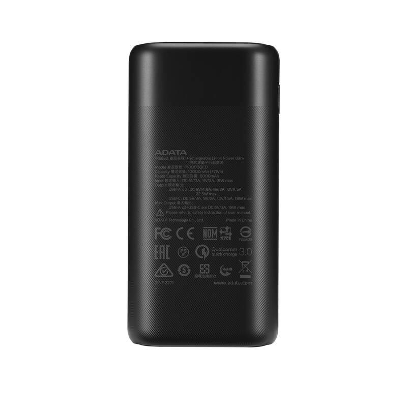 Powerbank ADATA AP10000 10000mAh černá