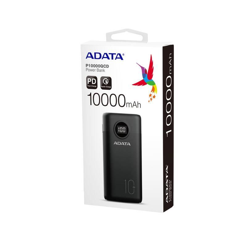 Powerbank ADATA AP10000 10000mAh černá