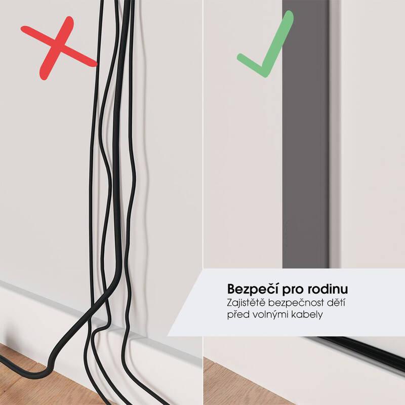 Příslušenství Vogel’s Lišta na kabely černá