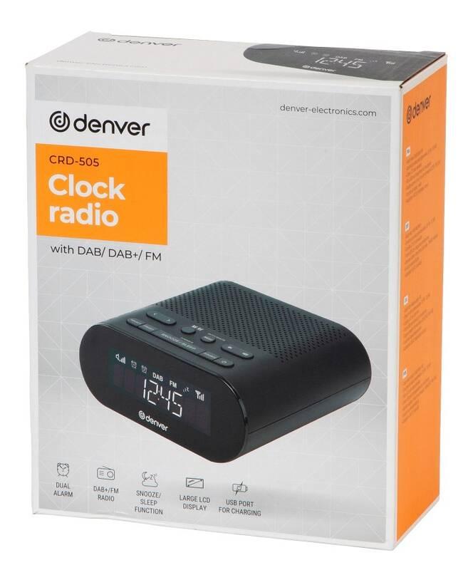 Radiobudík Denver CRD-505 černý