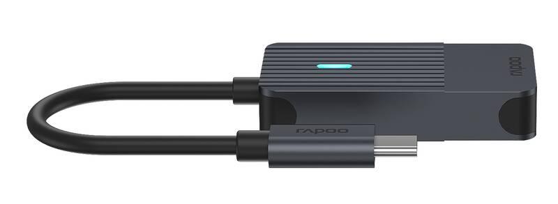 Redukce Rapoo USB-C HDMI černá