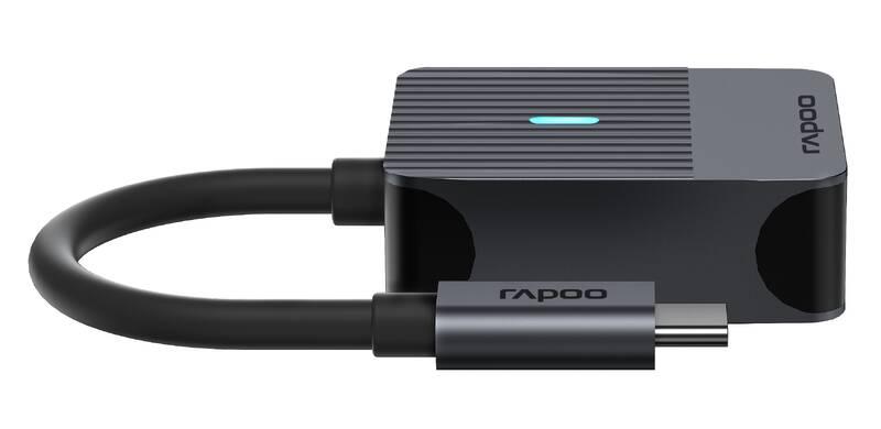 Redukce Rapoo USB-C VGA černá