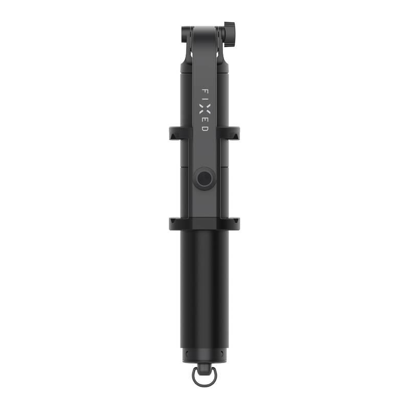 Selfie tyč FIXED Snap XL s tripodem a bezdrátovou spouští, 1 4" šroub černá