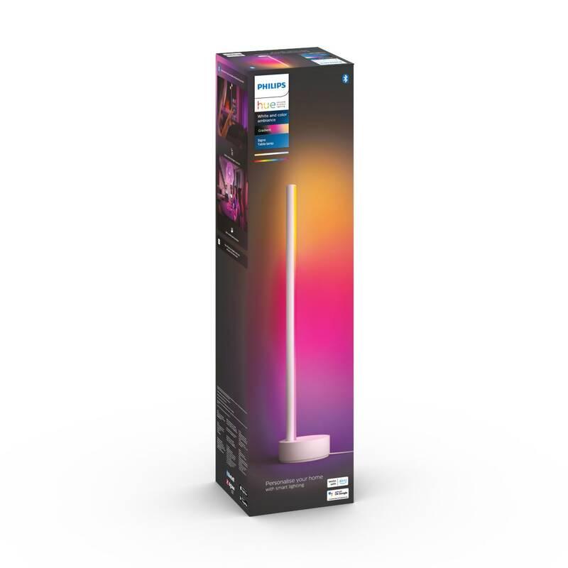 Stolní lampička Philips Hue Gradient Signe bílá