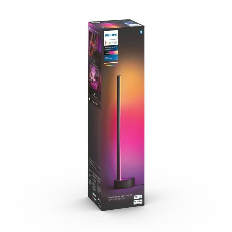 Stolní lampička Philips Hue Gradient Signe černá