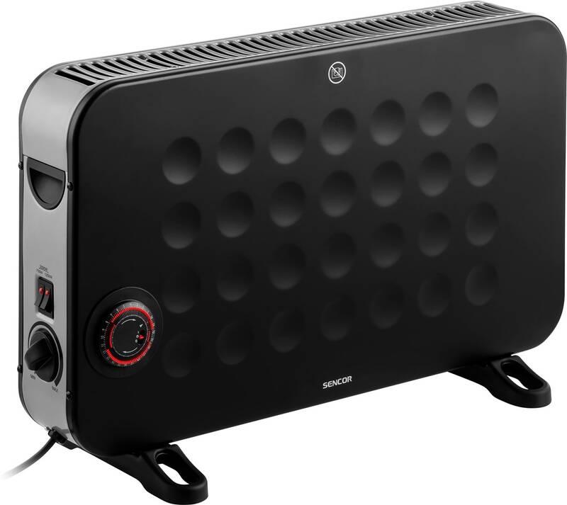 Teplovzdušný konvektor Sencor SCF 2101BK černý