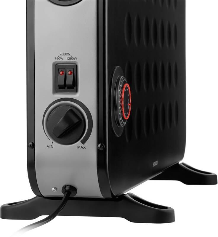 Teplovzdušný konvektor Sencor SCF 2101BK černý