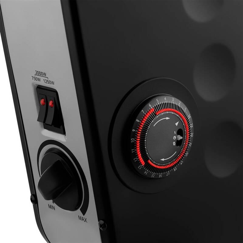 Teplovzdušný konvektor Sencor SCF 2101BK černý