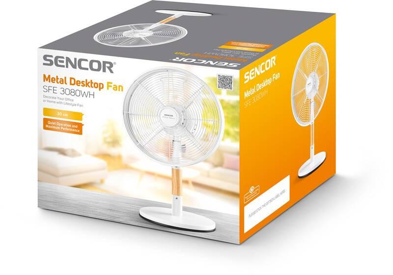 Ventilátor stojanový Sencor SFE 3080WH