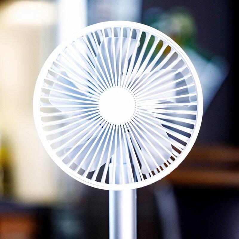 Ventilátor stolní InnoGIO GIO air Midi šedý bílý