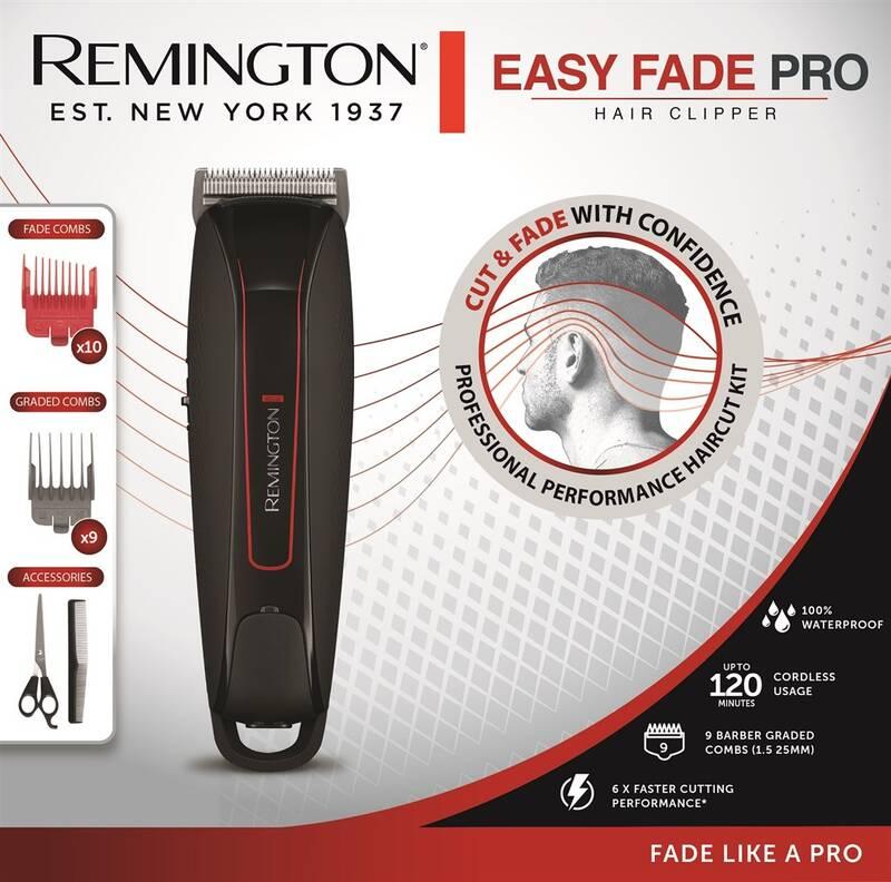 Zastřihovač vlasů Remington HC550 Easy Fade Pro, Zastřihovač, vlasů, Remington, HC550, Easy, Fade, Pro