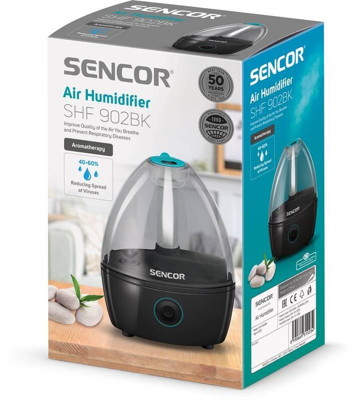 Zvlhčovač vzduchu Sencor SHF 902BK