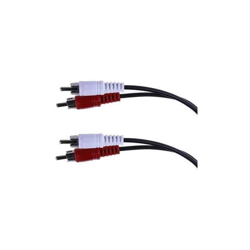 Kabel AQ 2x RCA - 2x RCA, M M, 1,2 m