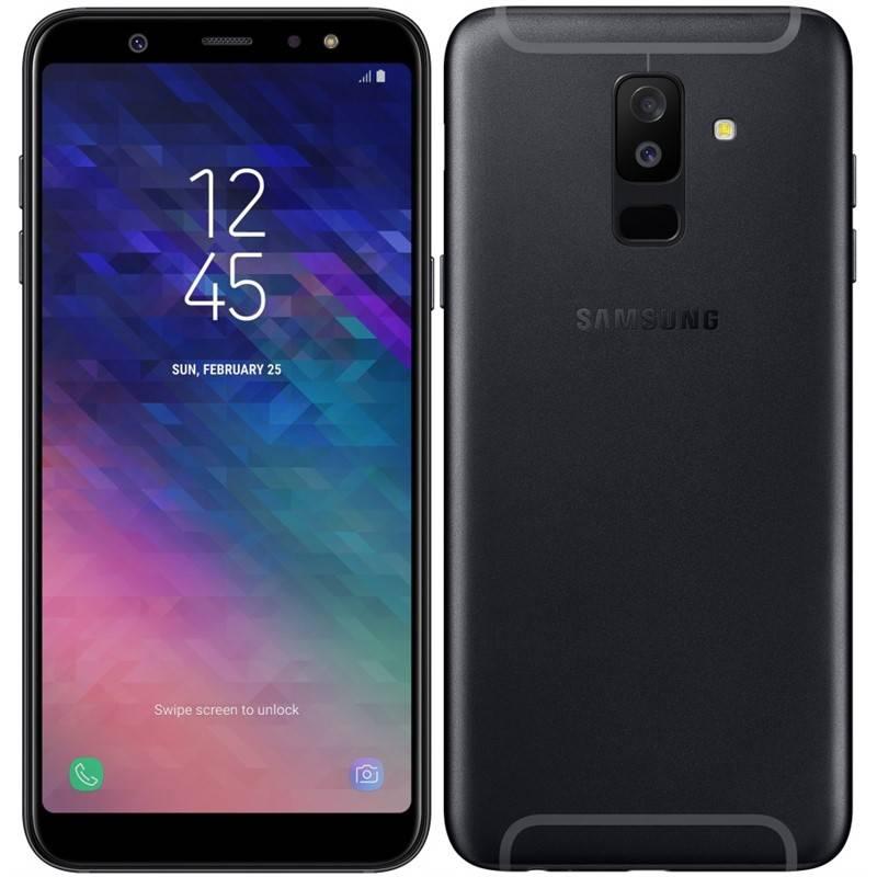 Mobilní telefon Samsung Galaxy A6 černý, Mobilní, telefon, Samsung, Galaxy, A6, černý