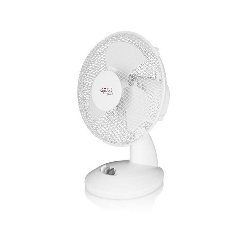 Ventilátor stolní Gallet VEN9 bílý