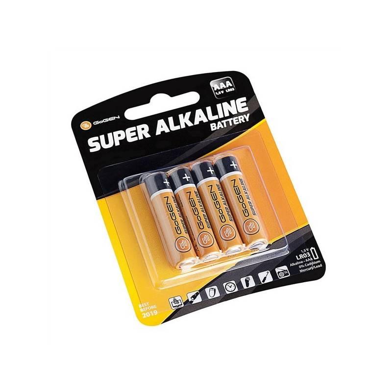 Baterie alkalická GoGEN SUPER ALKALINE AAA,