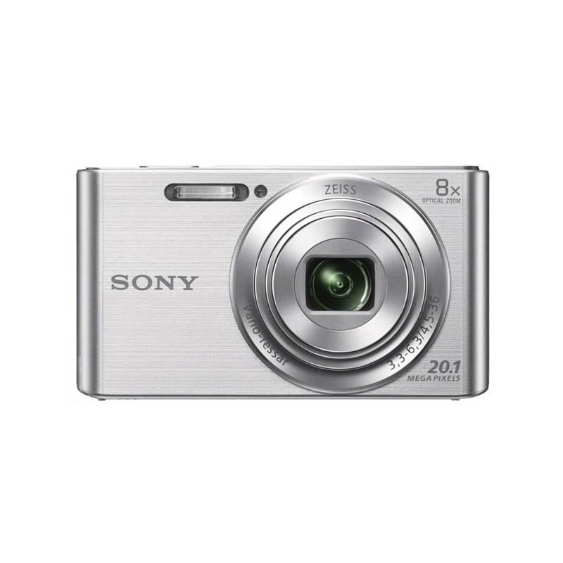 Digitální fotoaparát Sony Cyber-shot DSC-W830S stříbrný, Digitální, fotoaparát, Sony, Cyber-shot, DSC-W830S, stříbrný