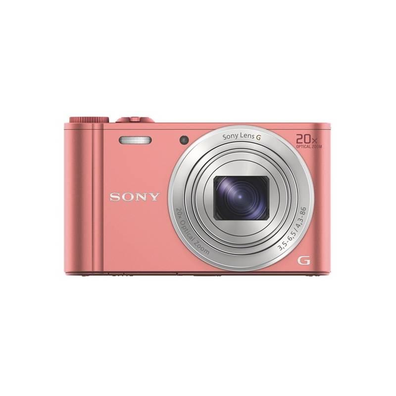 Digitální fotoaparát Sony Cyber-shot DSC-WX350 růžový, Digitální, fotoaparát, Sony, Cyber-shot, DSC-WX350, růžový
