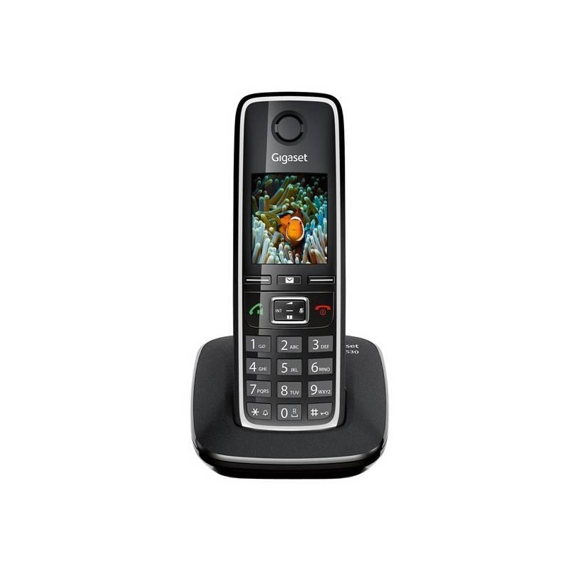Domácí telefon Siemens C530 IP černý, Domácí, telefon, Siemens, C530, IP, černý