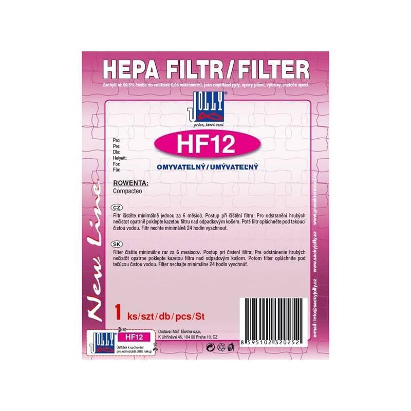 HEPA filtr pro vysavače Jolly HF12 zelený