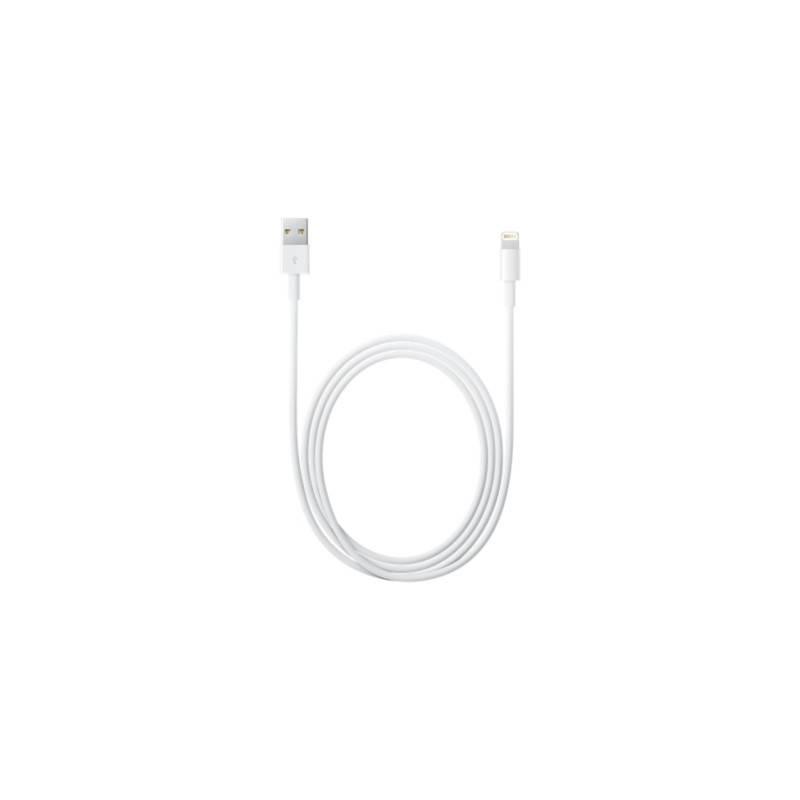 Kabel Apple USB Lightning, 2m, MFi bílý