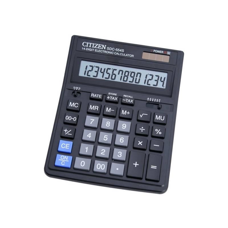 Kalkulačka Citizen SDC-554S stříbrná