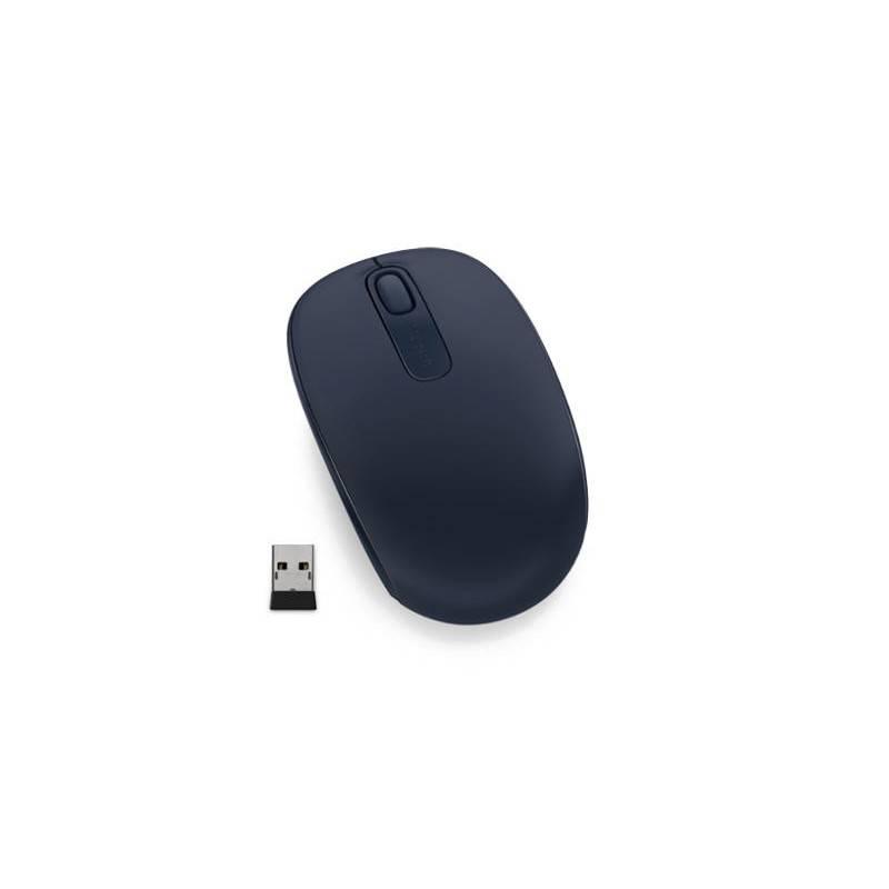 Myš Microsoft Wireless Mobile Mouse 1850 Wool Blue černá
