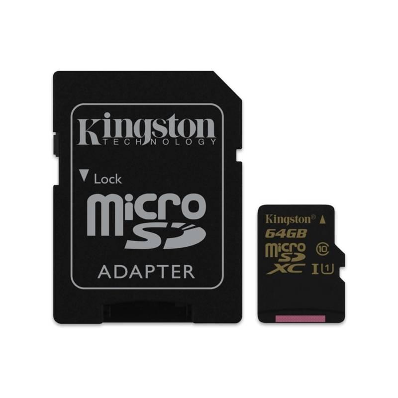 Paměťová karta Kingston MicroSDXC 64GB UHS-I