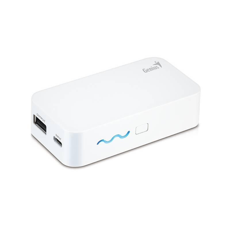 Powerbank Genius ECO-u521 5200mAh bílá