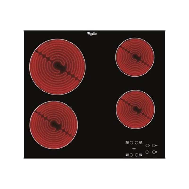 Sklokeramická varná deska Whirlpool AKT 8090 NE černá sklo
