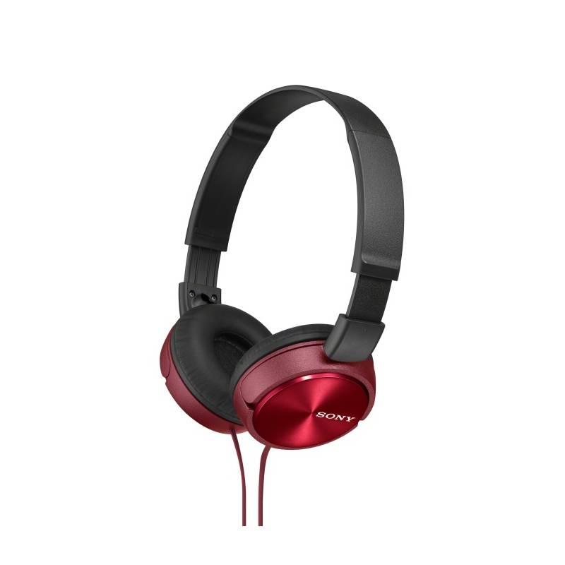 Sluchátka Sony MDRZX310R.AE červená